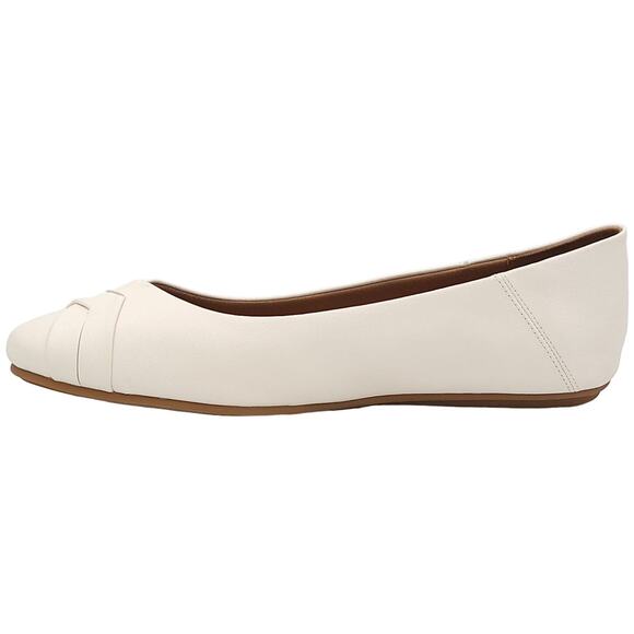 Style & Co Women Slip On Ballet Flats Sennette Size US 9.5M Ivory White Smooth - Picture 3 of 6